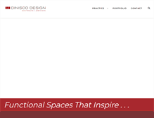 Tablet Screenshot of dinisco.com